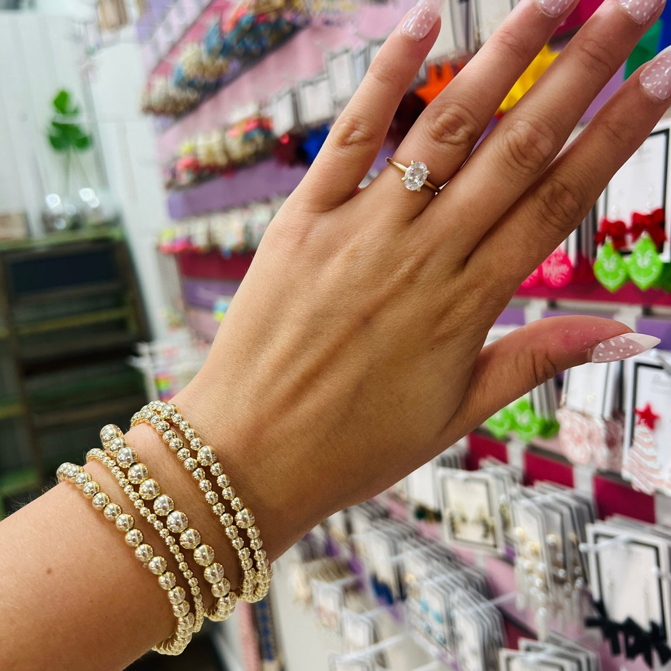 14K Gold Filled 3MM Bracelet - Dixie Rose