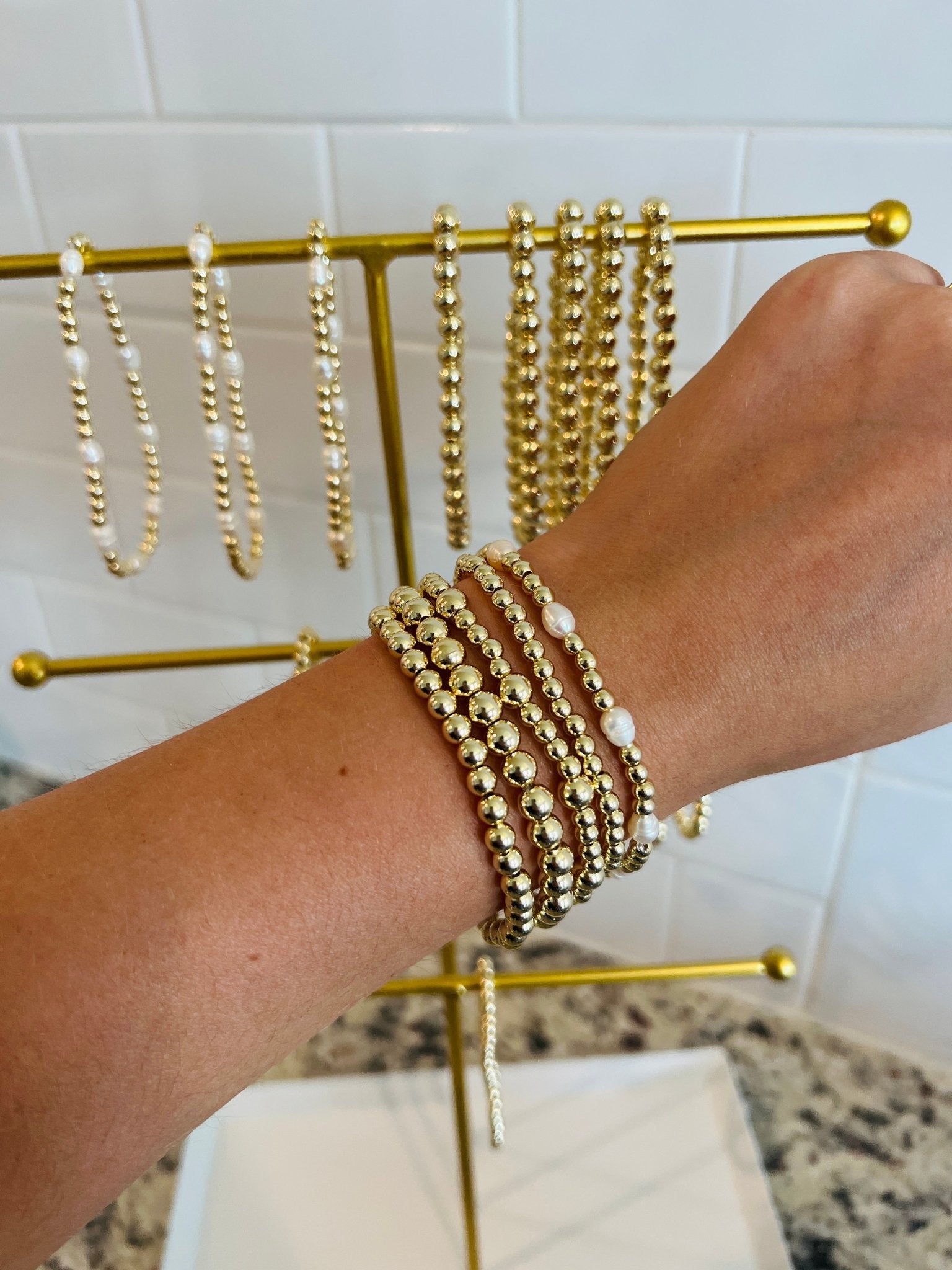 14K Gold Filled 5MM Bracelet - Dixie Rose