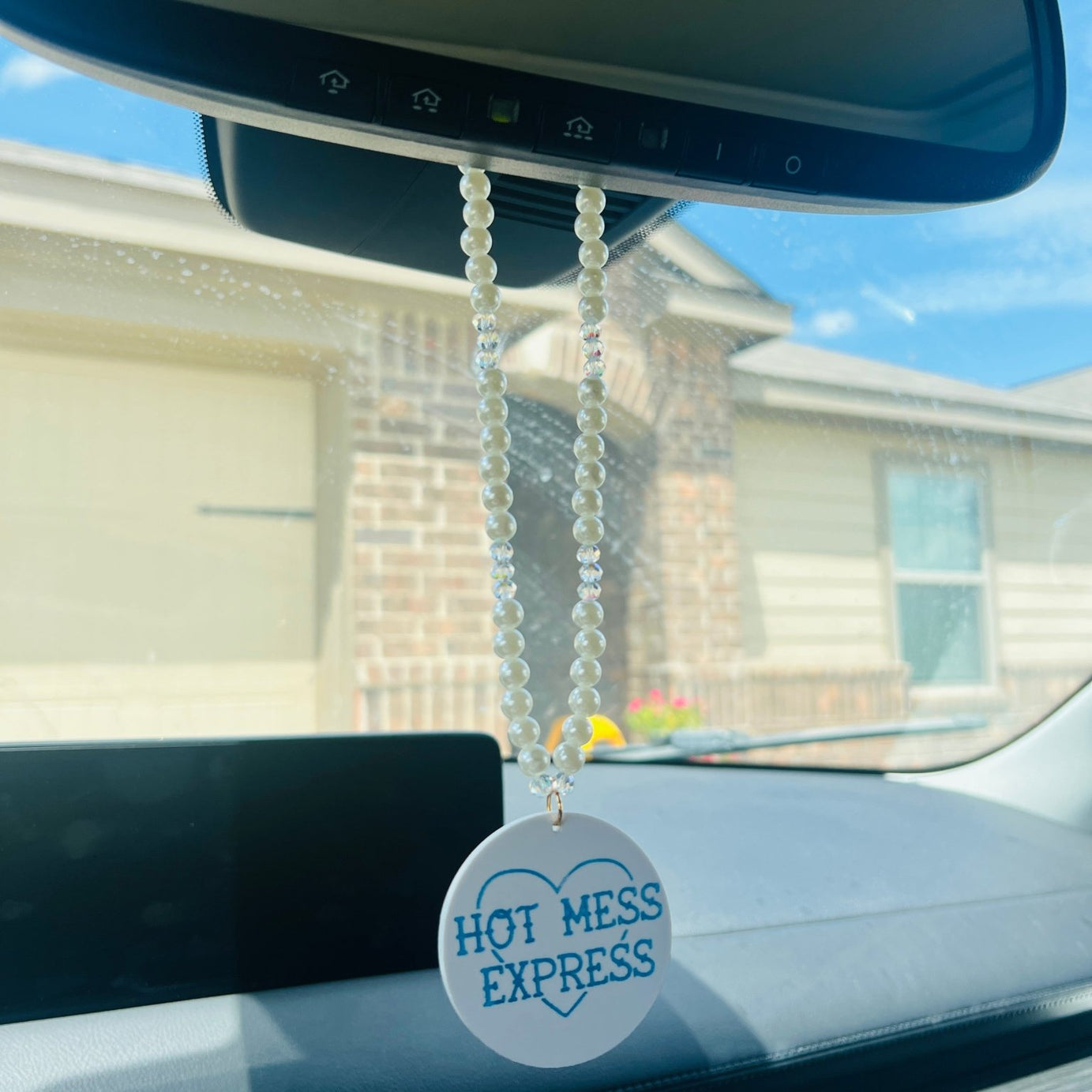 Hot Mess Express Car Charm - Dixie Rose