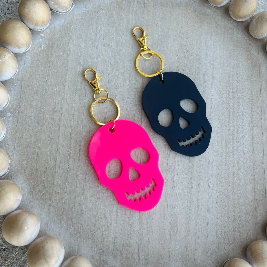 Skull Keychains - Dixie Rose